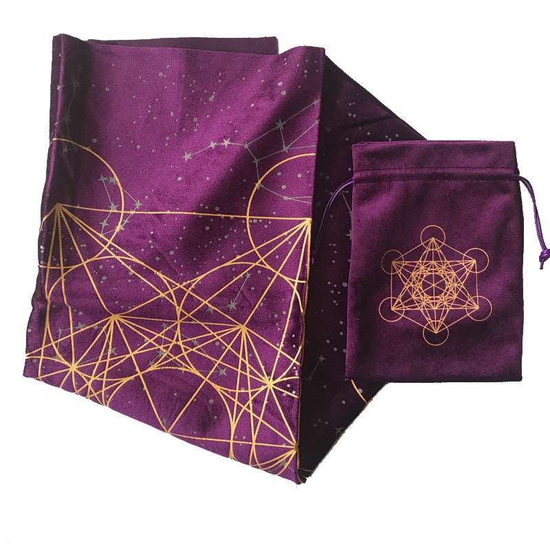 Reikistal 7 Chakra Cloth / Tarot Spread Top Cloth