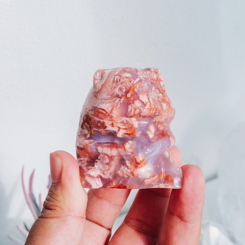 Reikistal Pink Agate Hamster