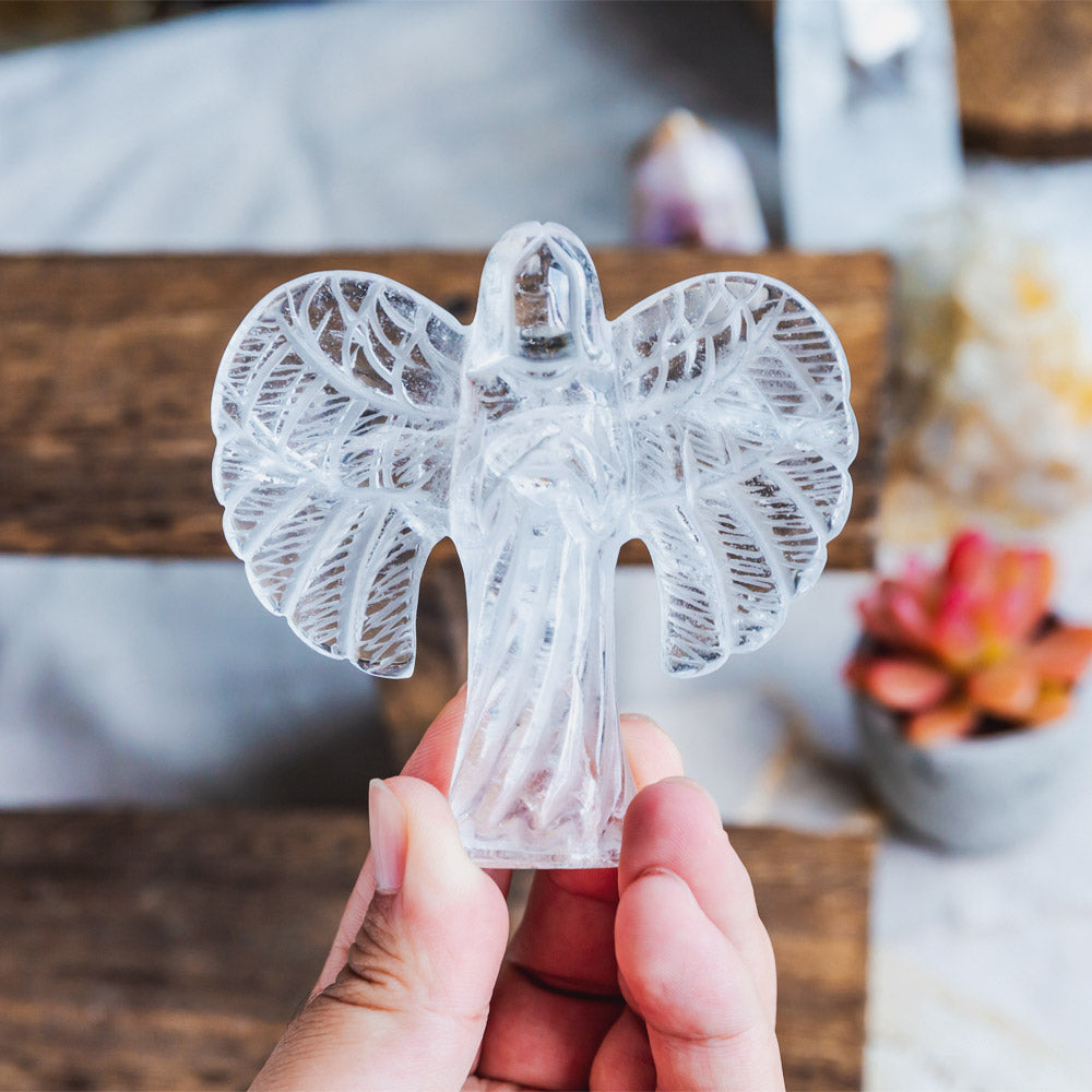 Reikistal Clear Quartz Angel