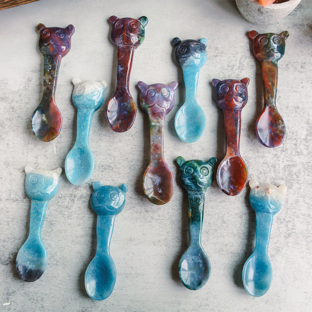 Reikistal Crystal Spoon