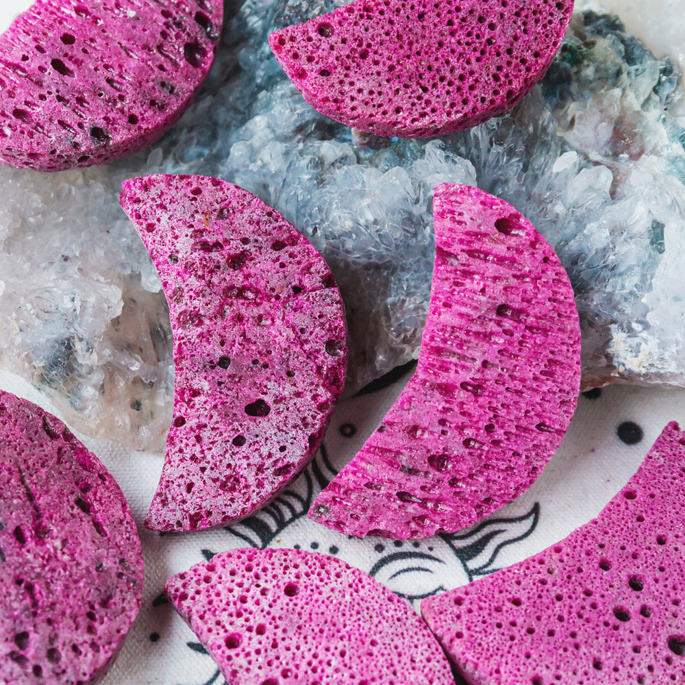 Ruby Moon Carving