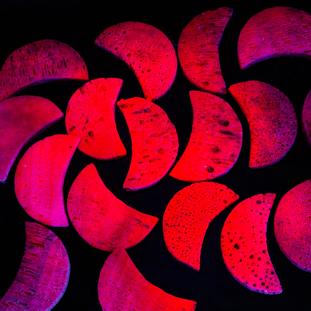 Ruby Moon Carving