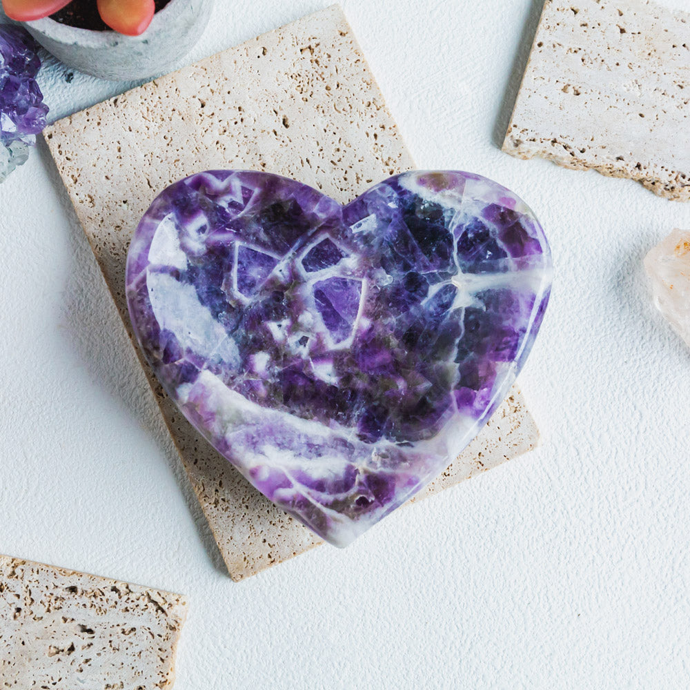 Reikistal Dream Amethyst Heart Bowl