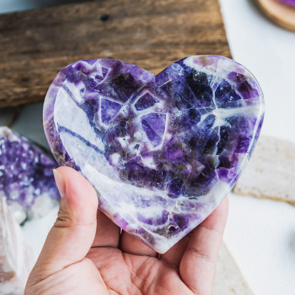 Reikistal Dream Amethyst Heart Bowl