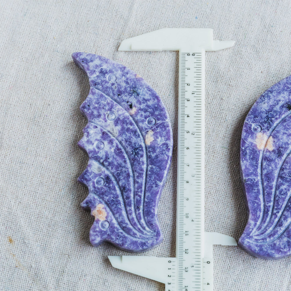 Reikistal Lepdolite Wings