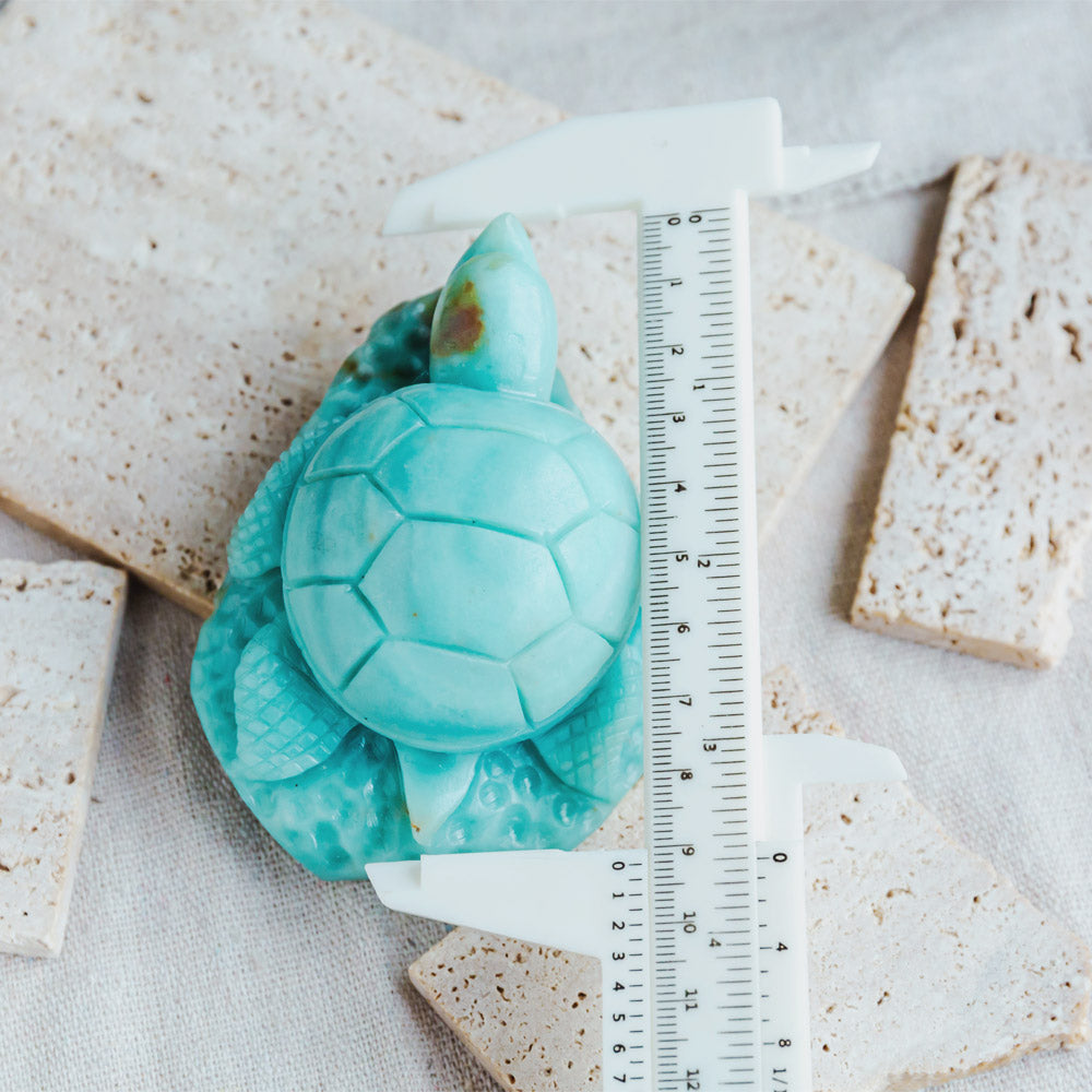 Reikistal Blue Sky Opal Turtle