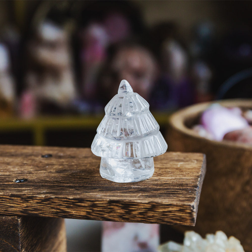 Reikistal Clear Quartz Christmas Tree