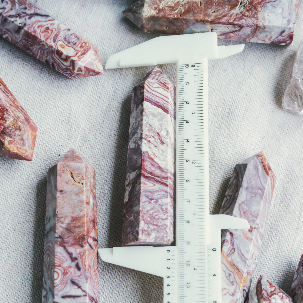 Reikistal Silk Agate Point