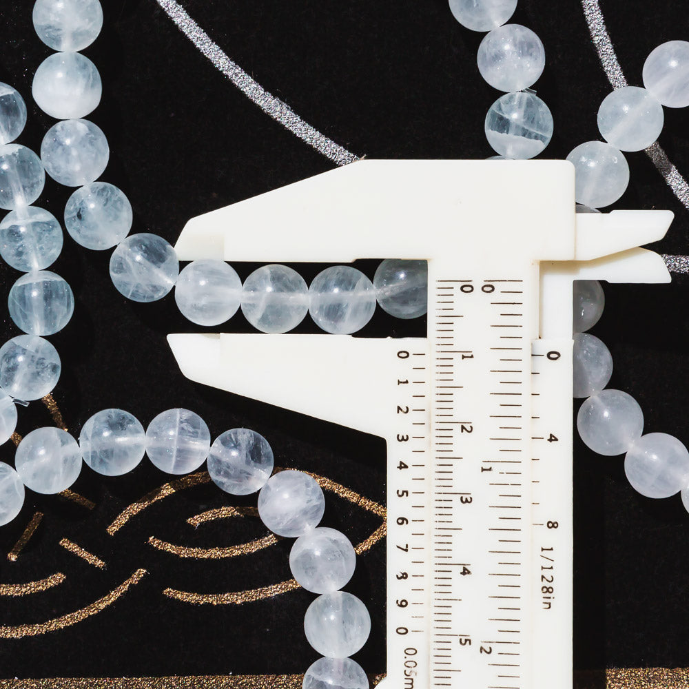 Reikicrystal White Silk Fluorite Bracelet