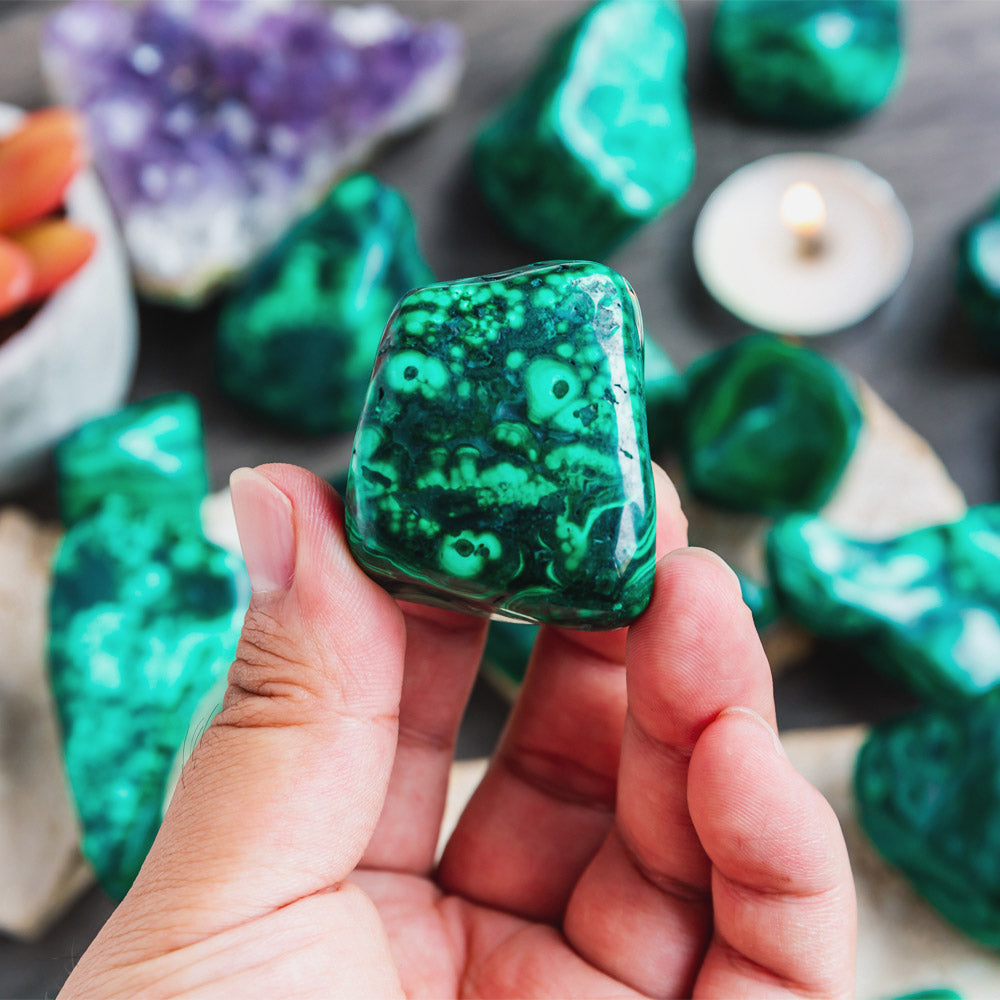 Reikistal Malachite Stone