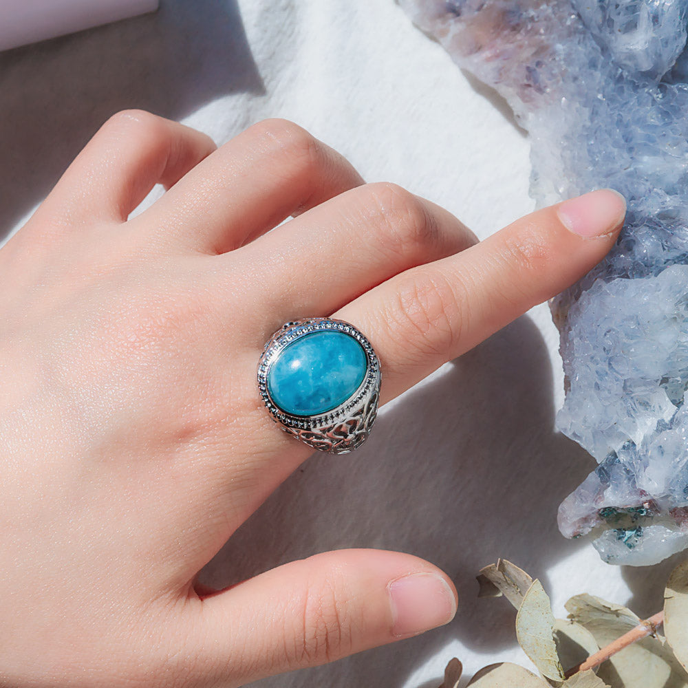 Reikicrystal Sparkle Crystal Ring Collection