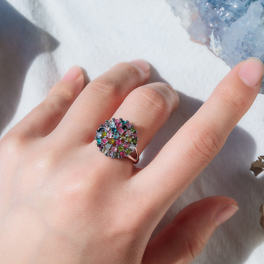 Reikicrystal Sparkle Crystal Ring Collection