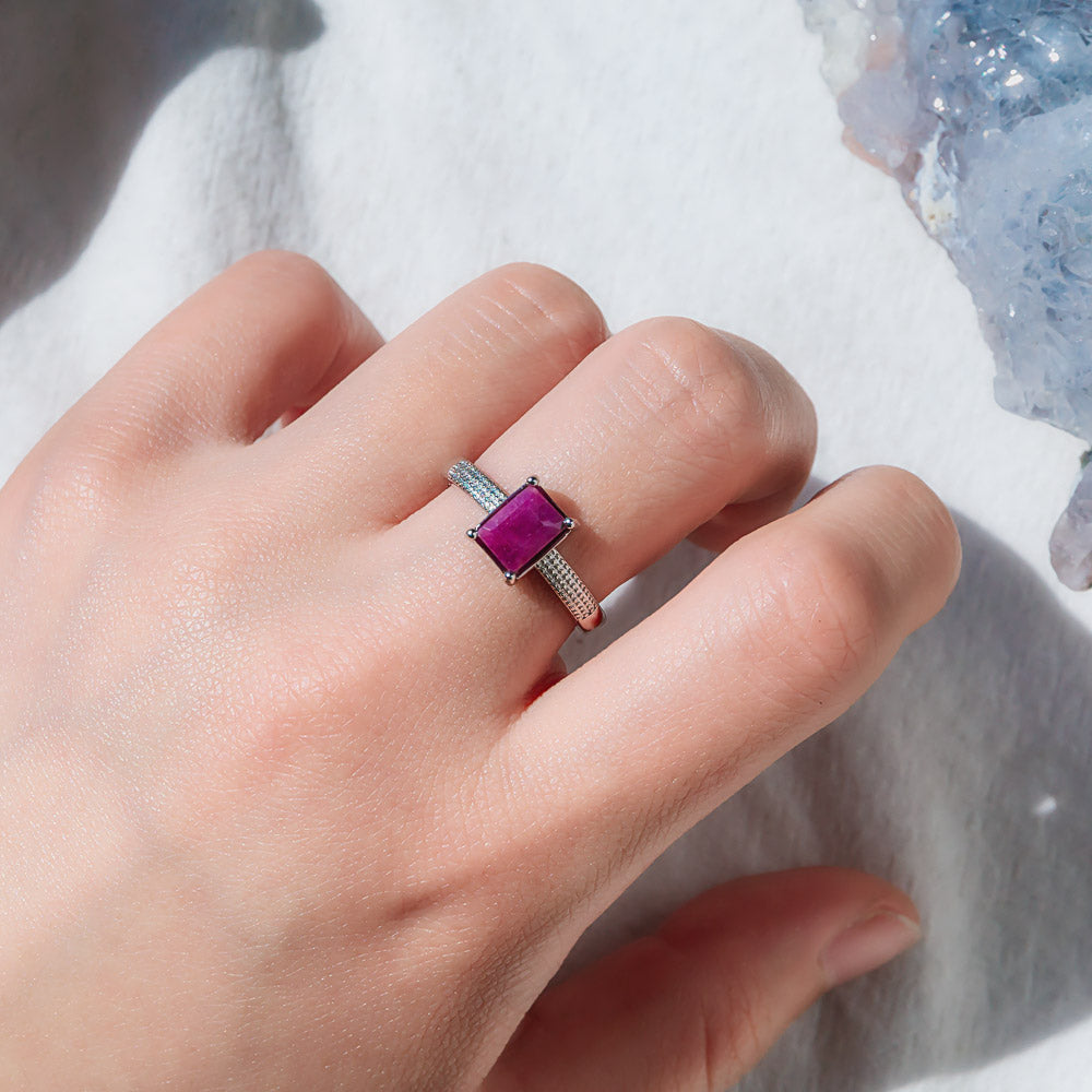 Reikicrystal Sparkle Crystal Ring Collection