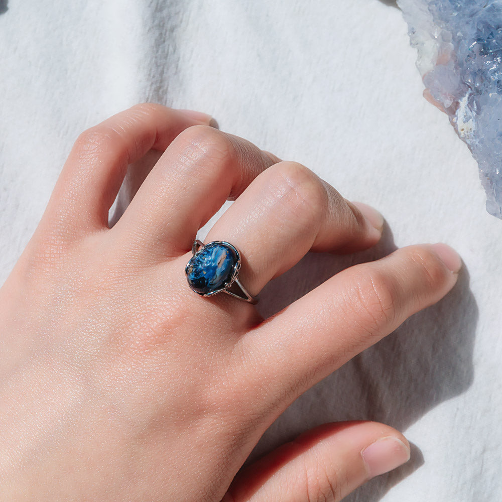 Reikicrystal Sparkle Crystal Ring Collection