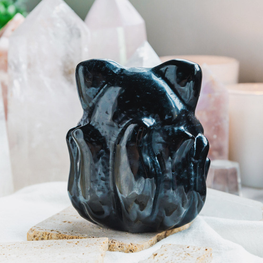 Reikistal Black Obsidian Nine-tailed Fox
