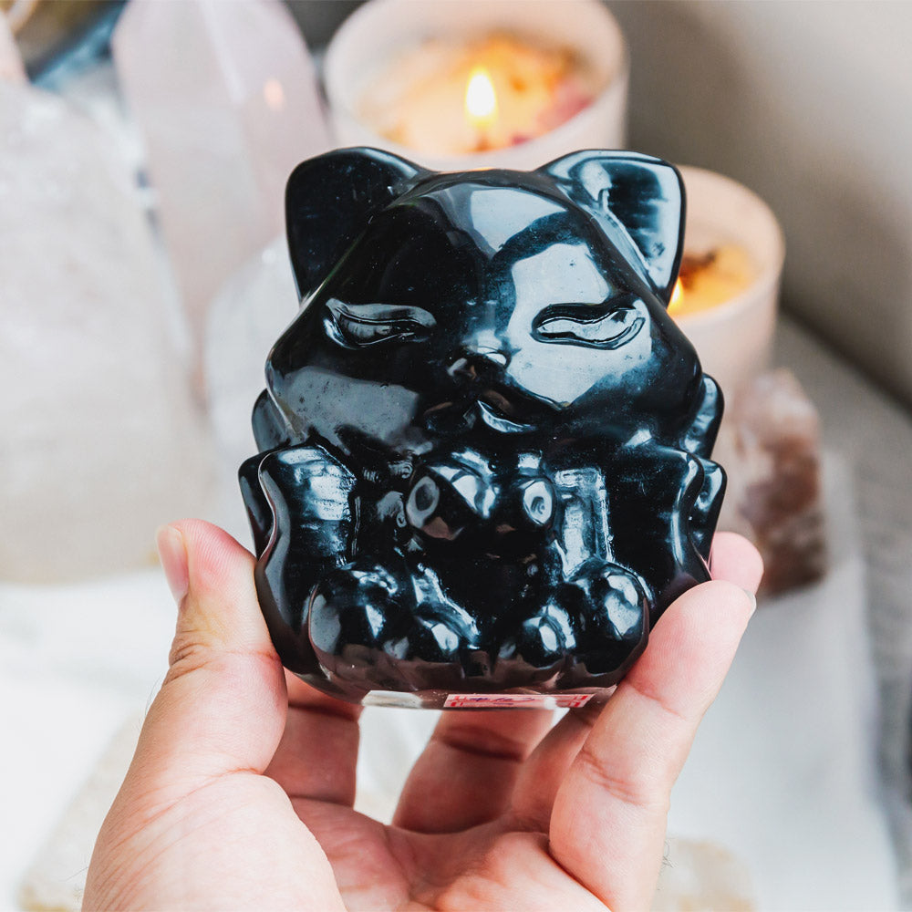 Reikistal Black Obsidian Nine-tailed Fox