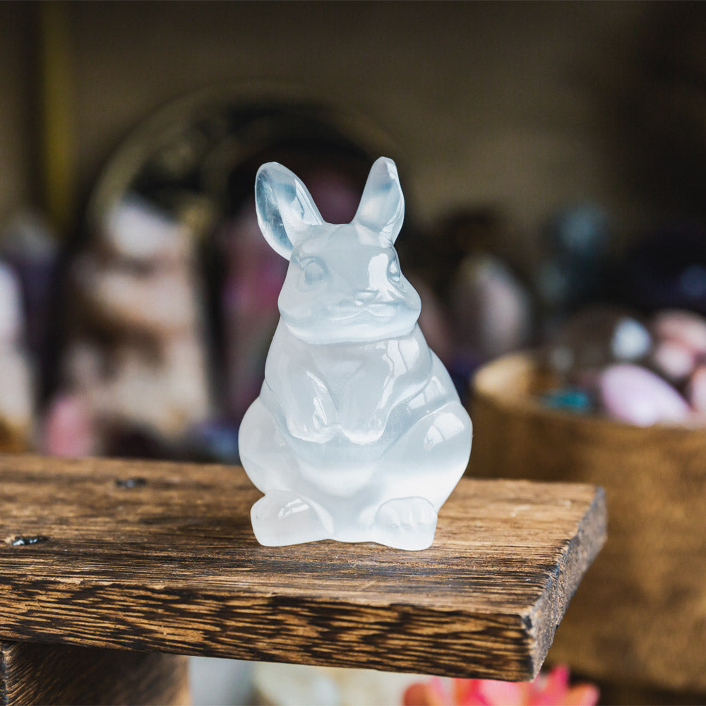 Reikistal Selenite Rabbit