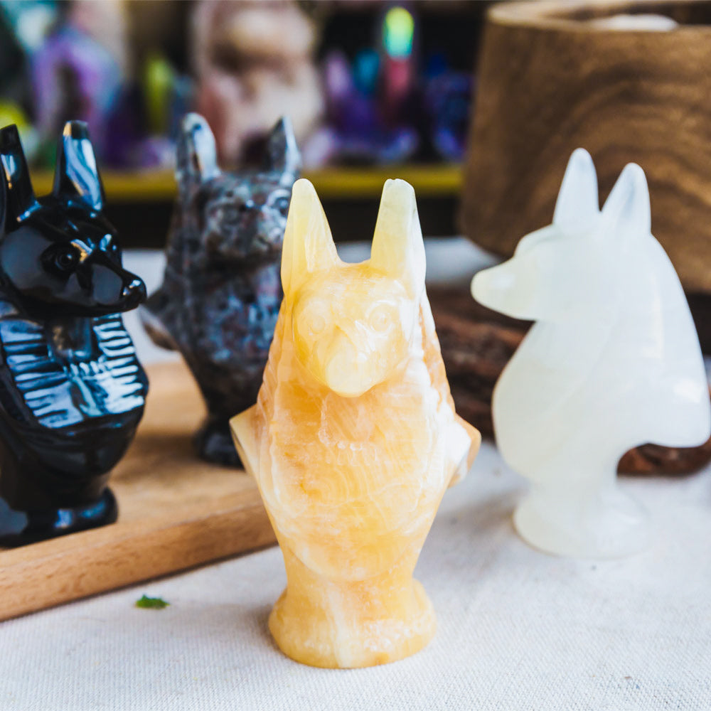 Reikistal Crystal Anubis