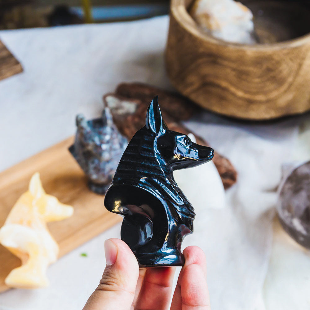 Reikistal Crystal Anubis