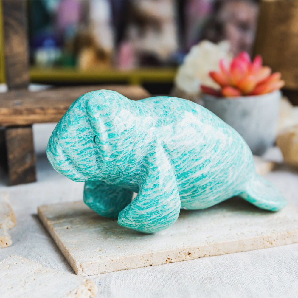 Reikistal Amazonite Manatee