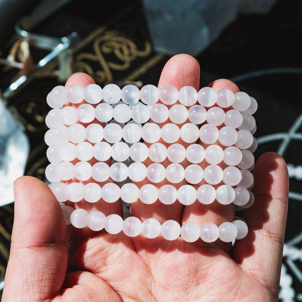 Reikicrystal Pink Calcite Bracelet