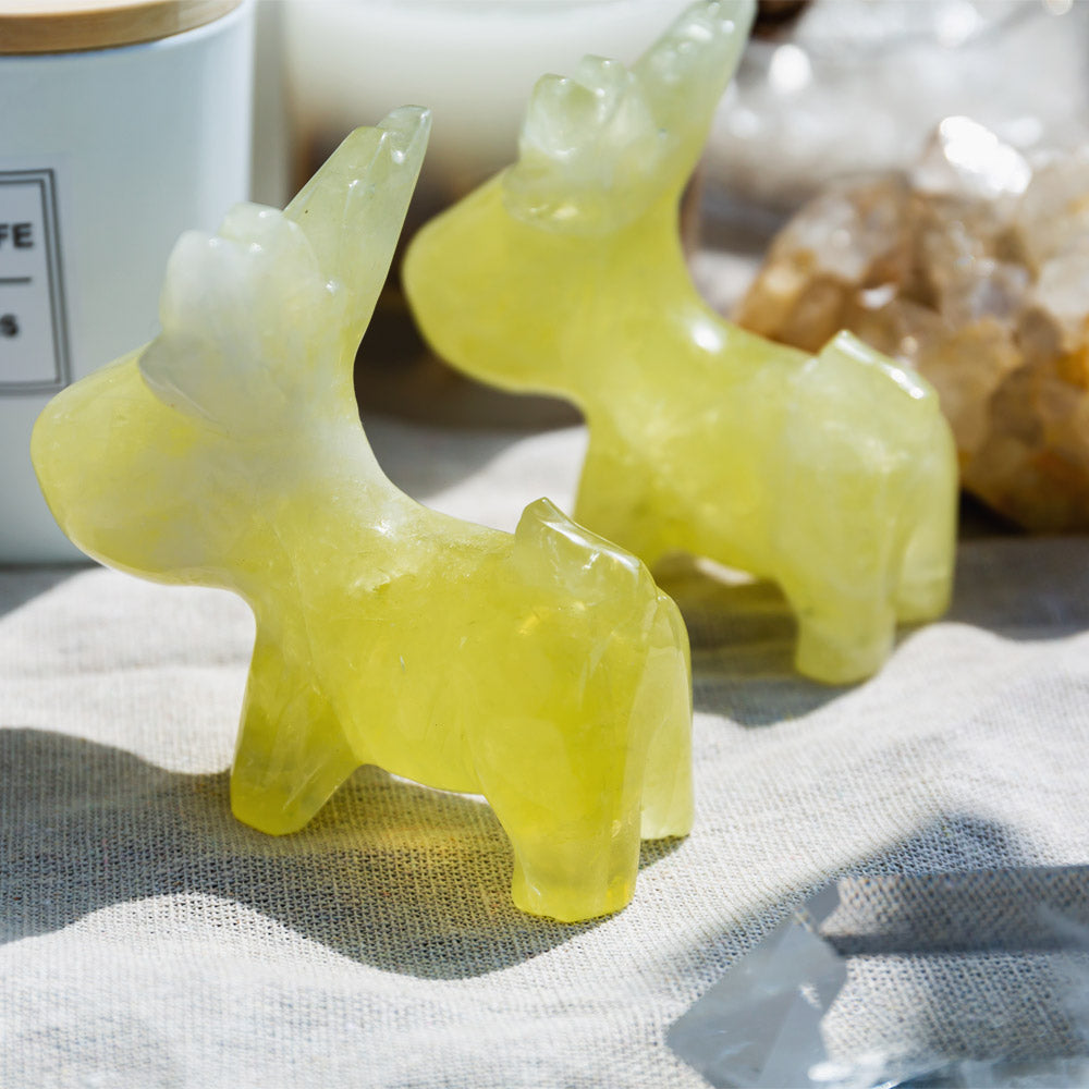 Reikistal Citrine Reindeer