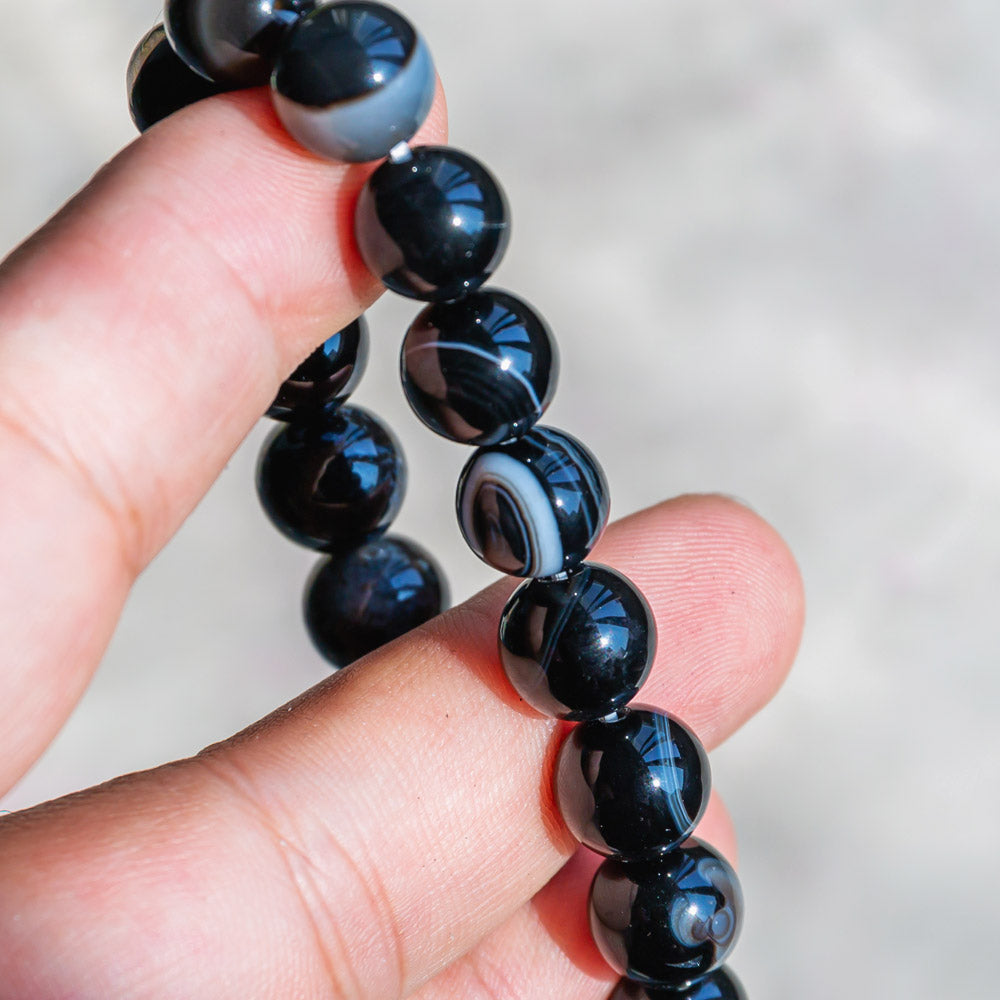 Reikistal Black Onyx Bracelet