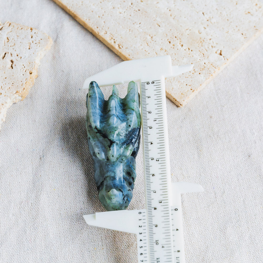Reikistal Labradorite Dragon Head