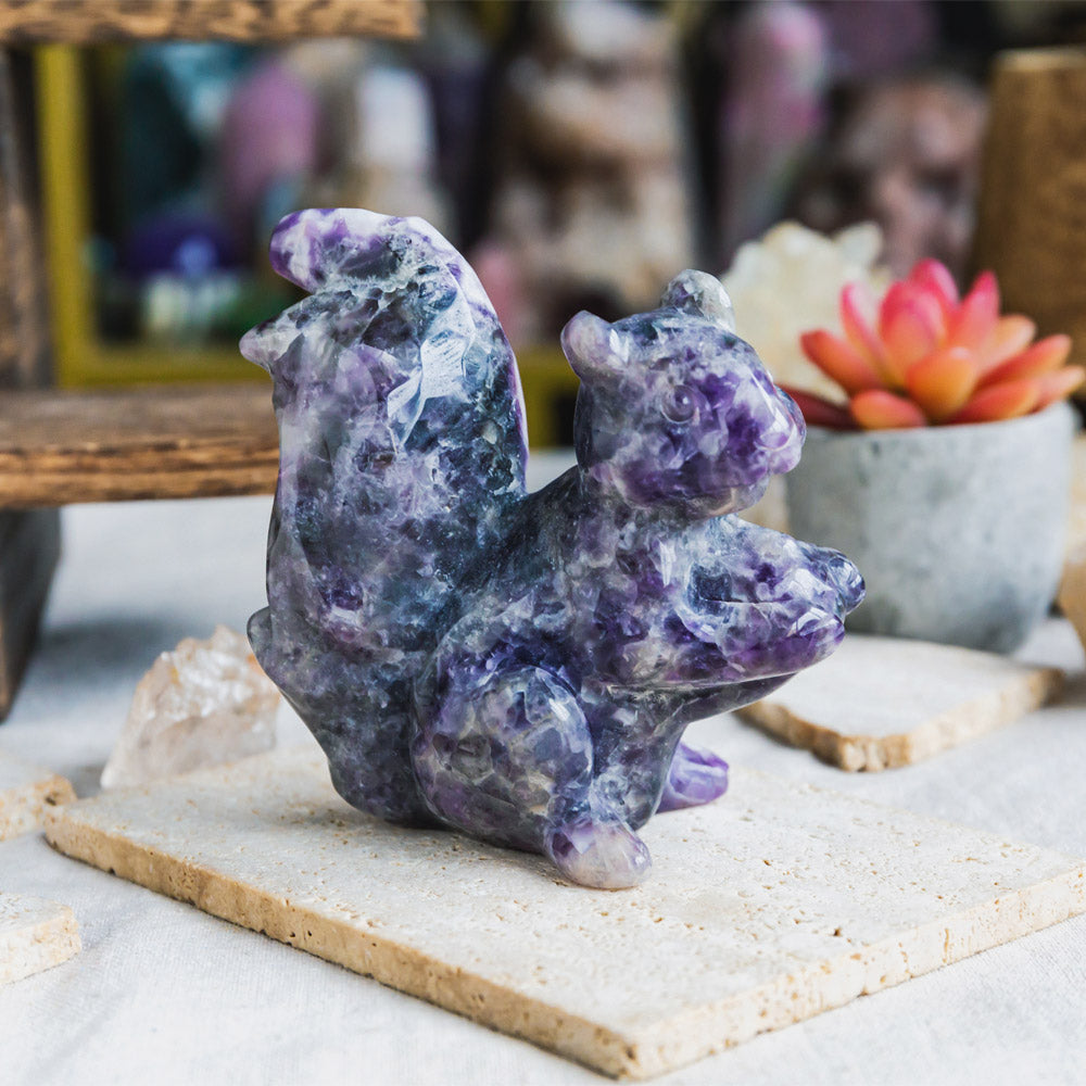 Reikistal Dream Amethyst Squirrel