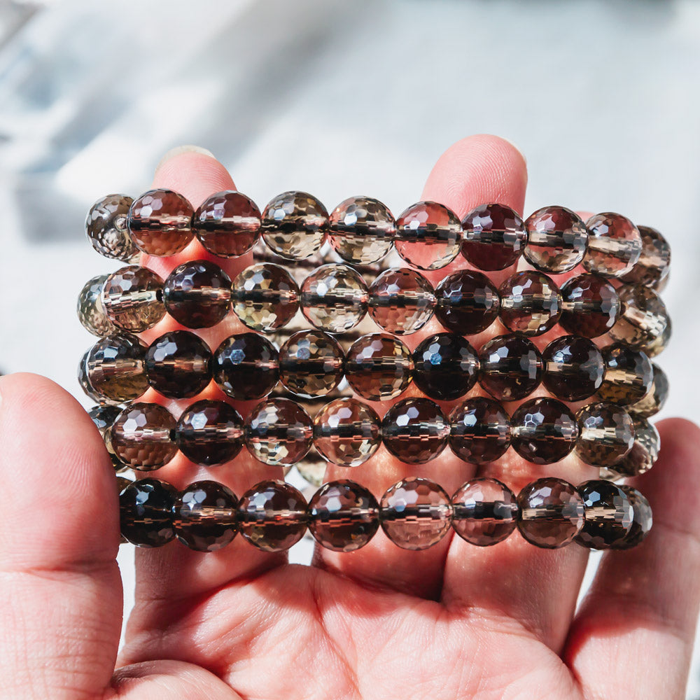 Reikicrystal Smoky Quartz Bracelet
