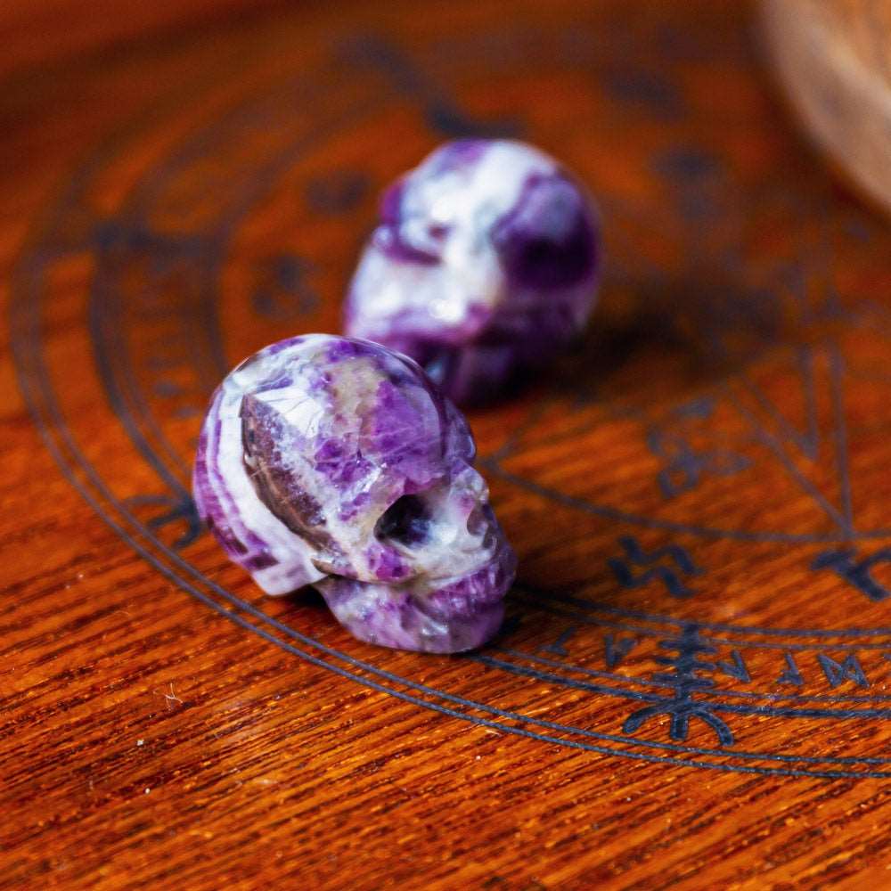 Reikistal 1'' Dream Amethyst Skull