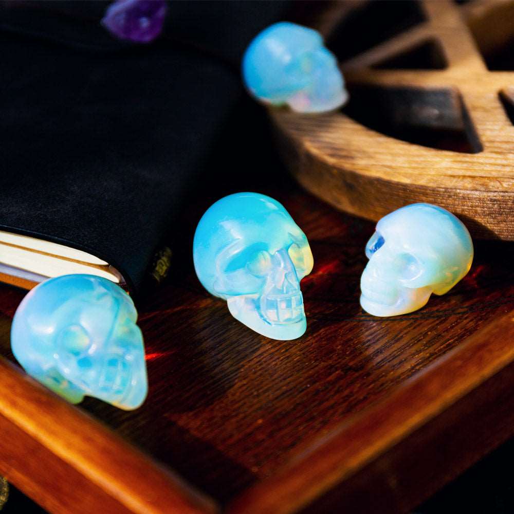 Reikistal 1.5” Opal Skull