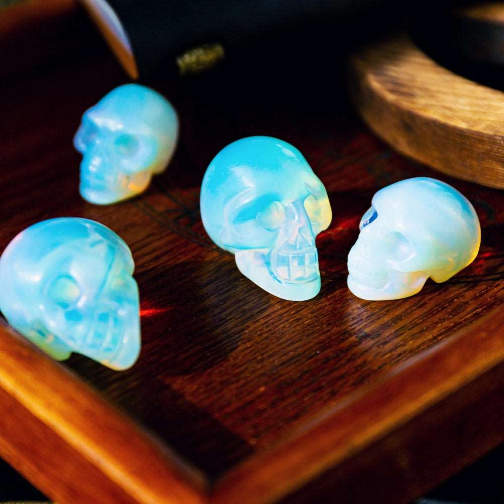 Reikistal 1.5” Opal Skull