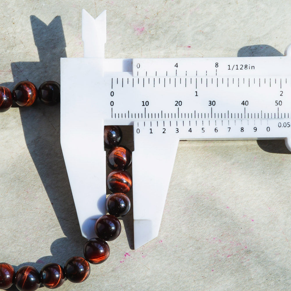 Reikistal Red Tigers Eye Bracelet