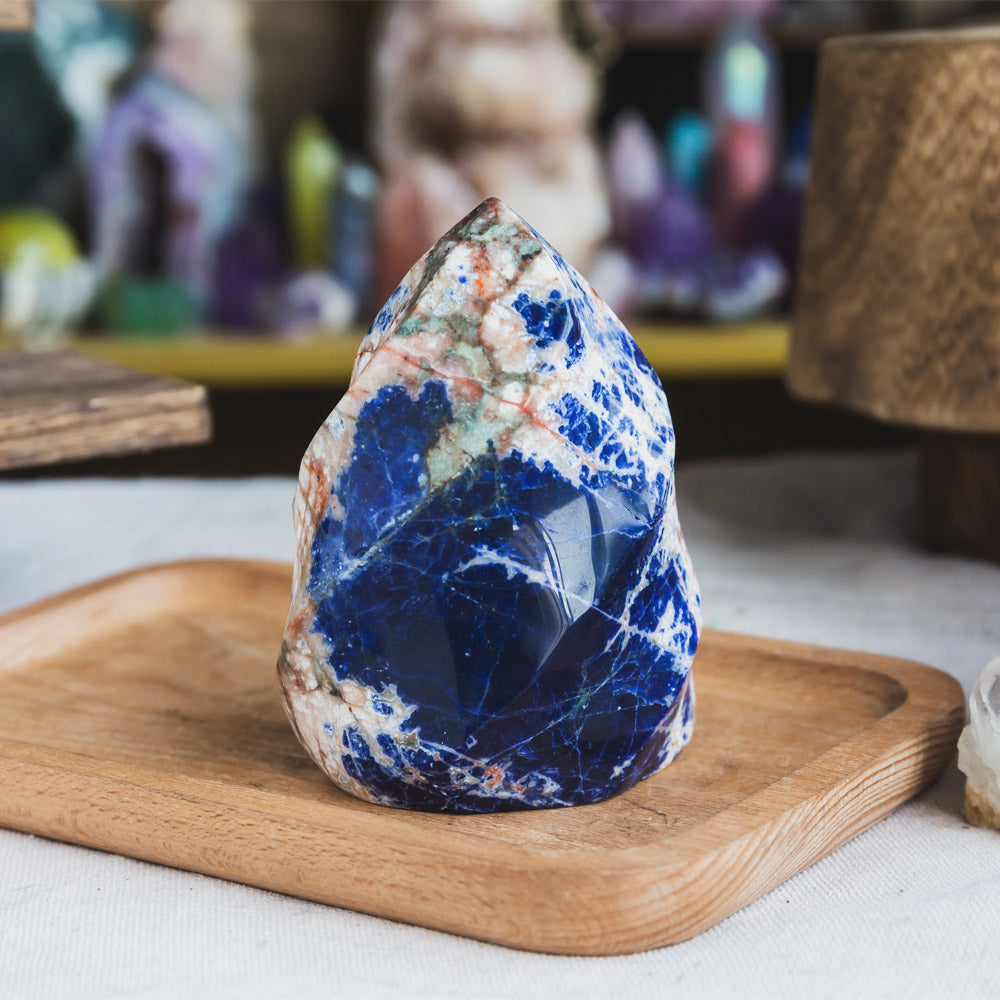 Reikistal Sodalite Flame