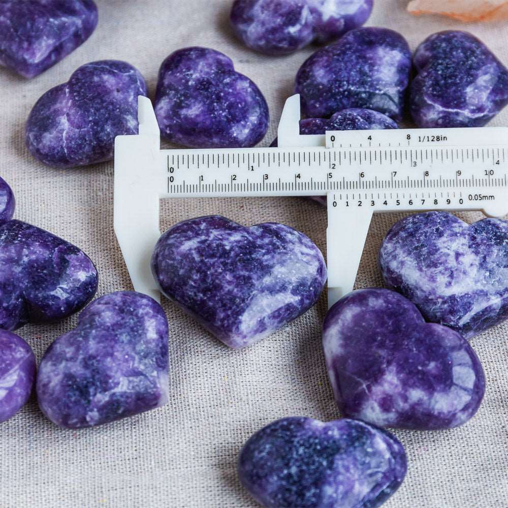 Reikistal Lepidolite Heart