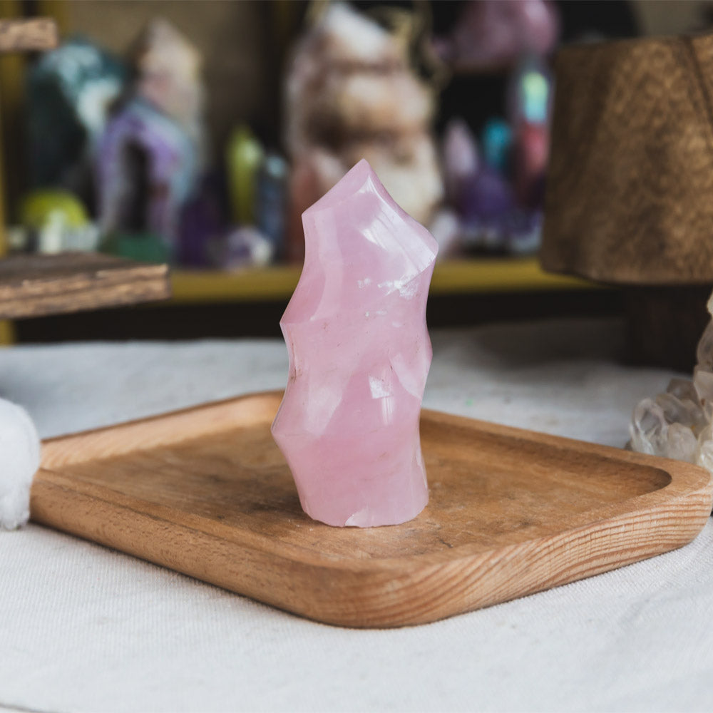 Reikistal Rose Quartz Flame