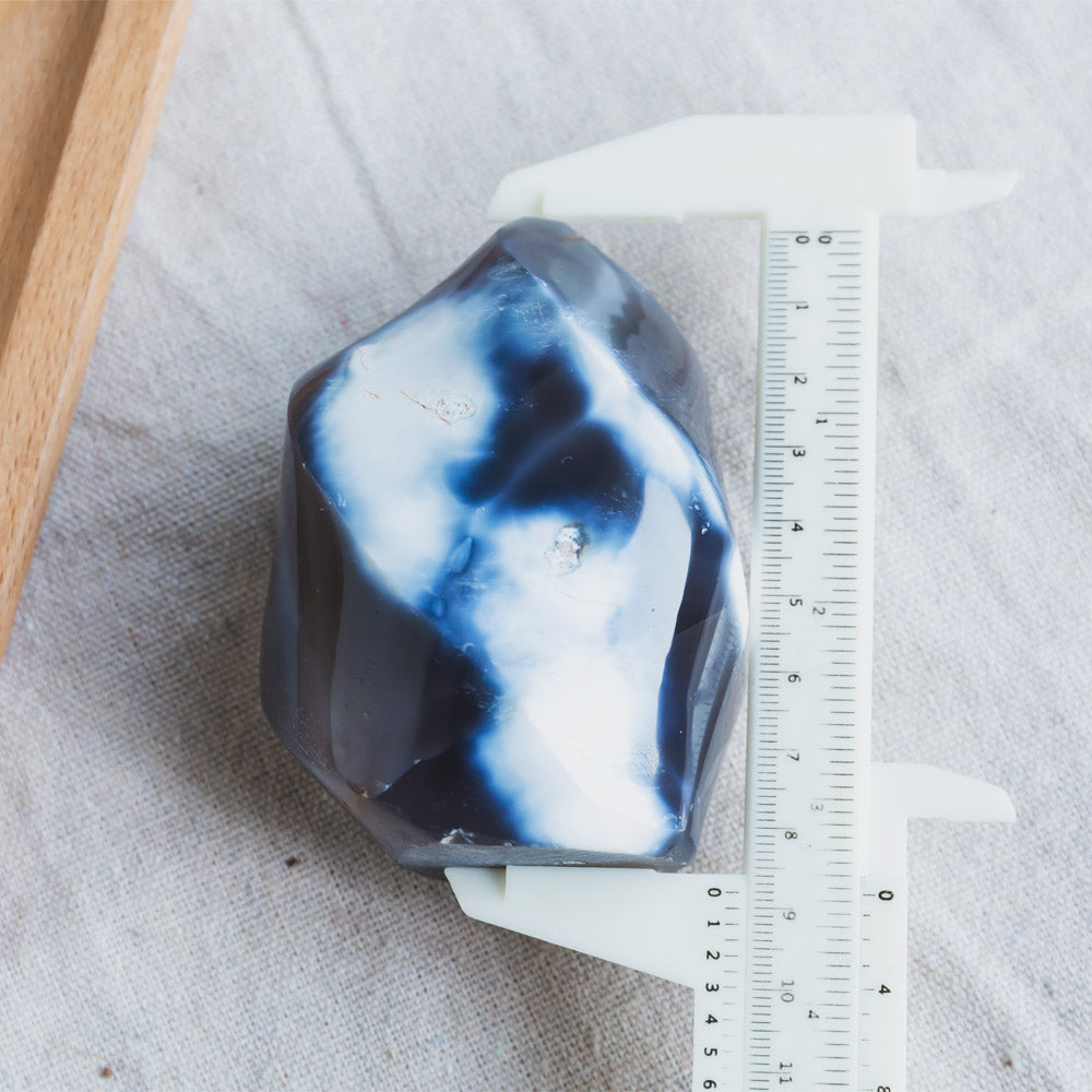 Reikistal Orca Agate Flame