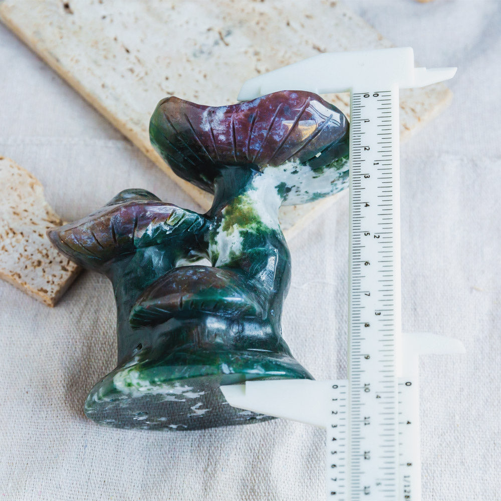 Reikistal Ocean Jasper Mushroom