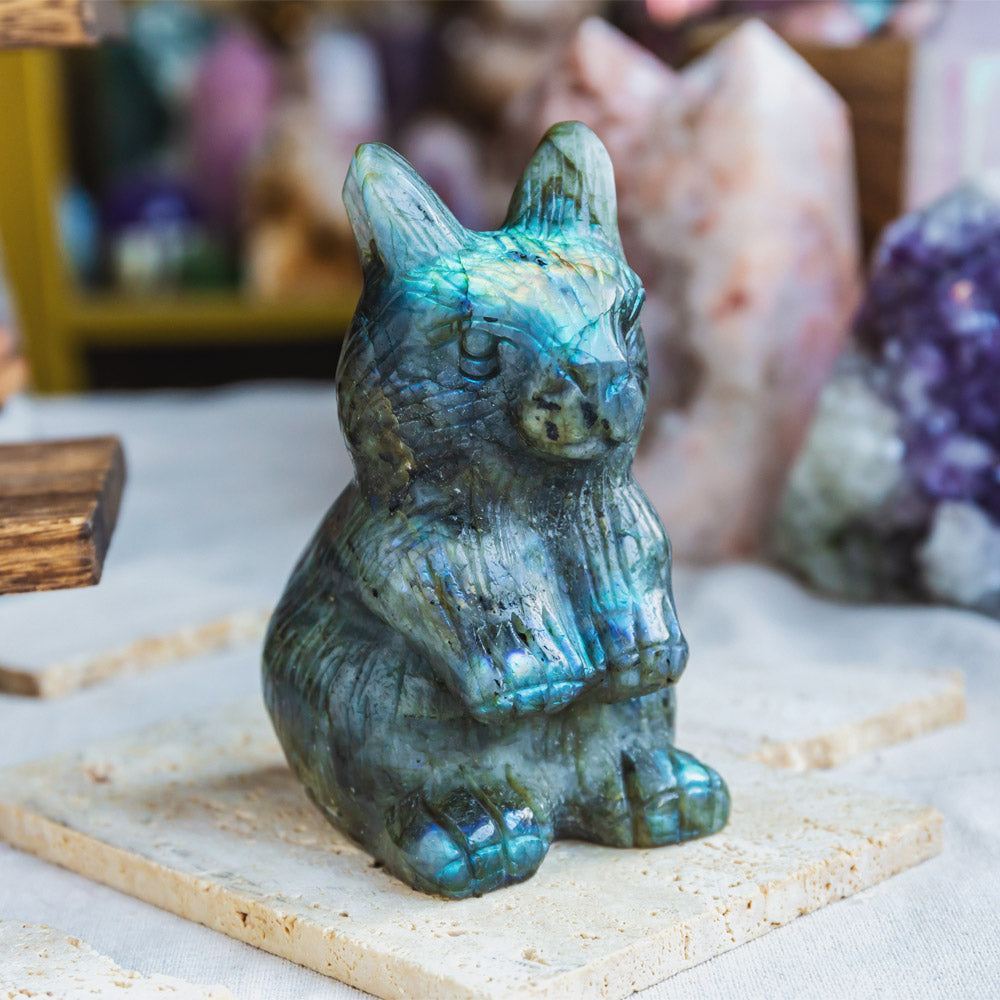 Reikistal Labradorite Rabbit
