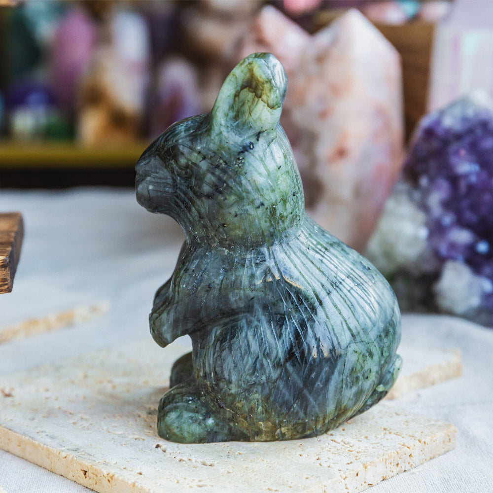 Reikistal Labradorite Rabbit