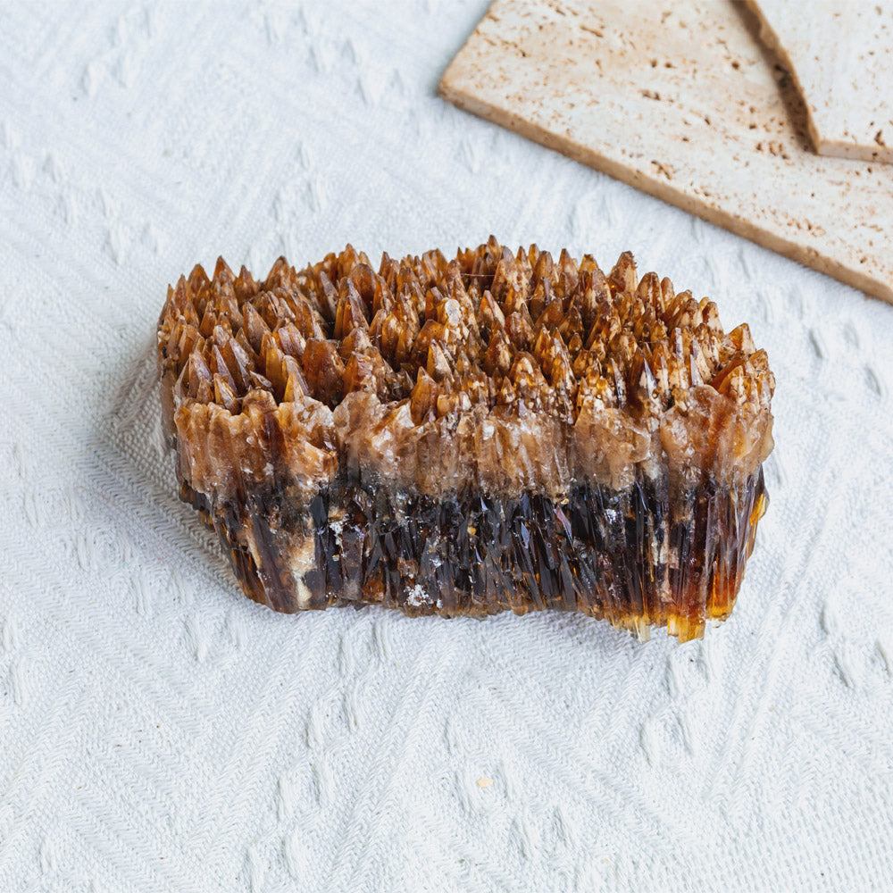 Reikistal Amber Calcite Cluster