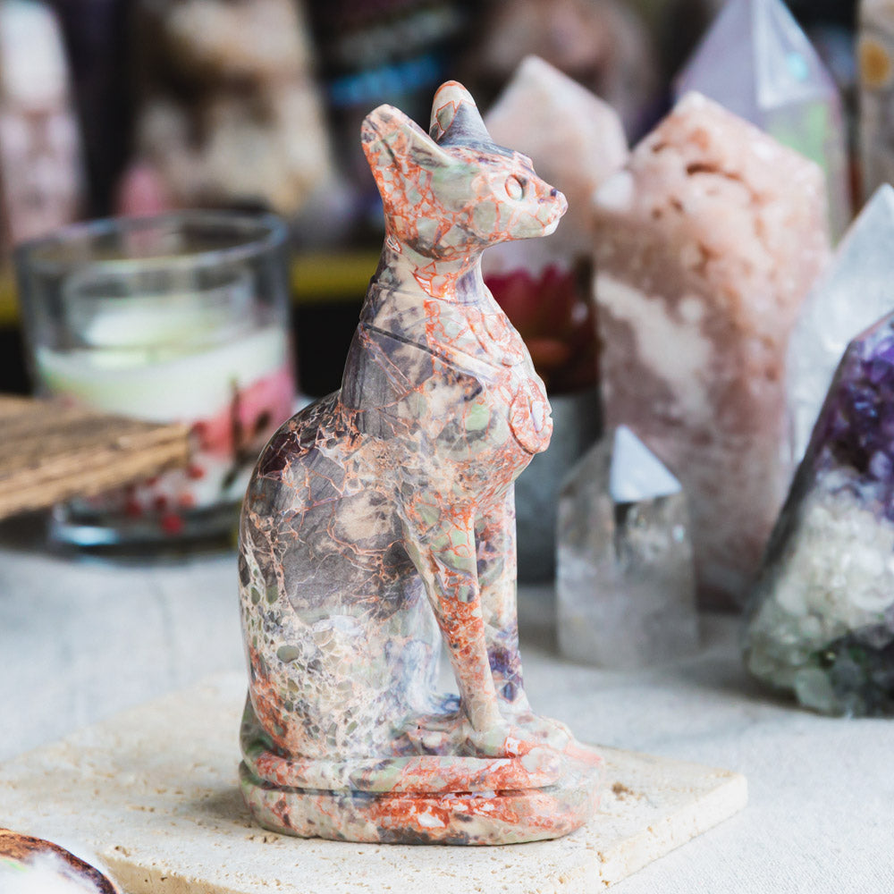 Reikistal Indonesia Jasper Egypt Cat