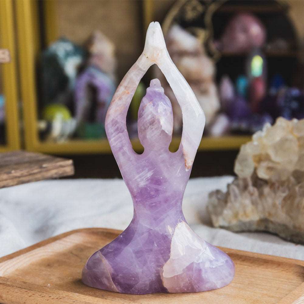 Reikistal Amethyst Yoga Goddess