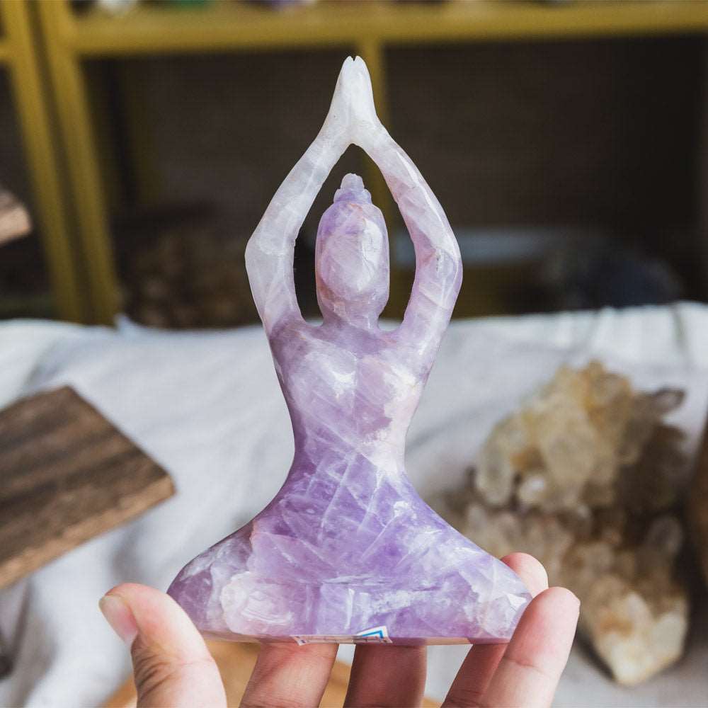 Reikistal Amethyst Yoga Goddess