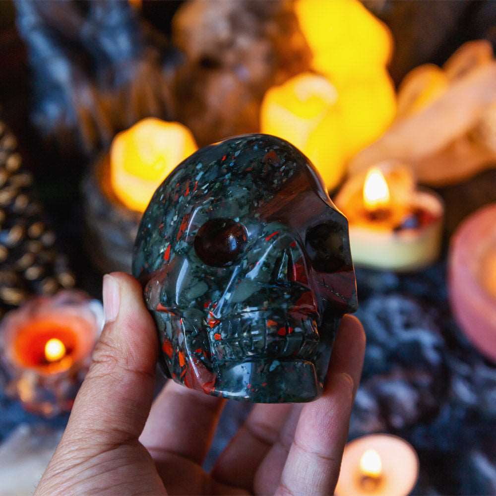 Reikistal Africa Blood Stone Skull