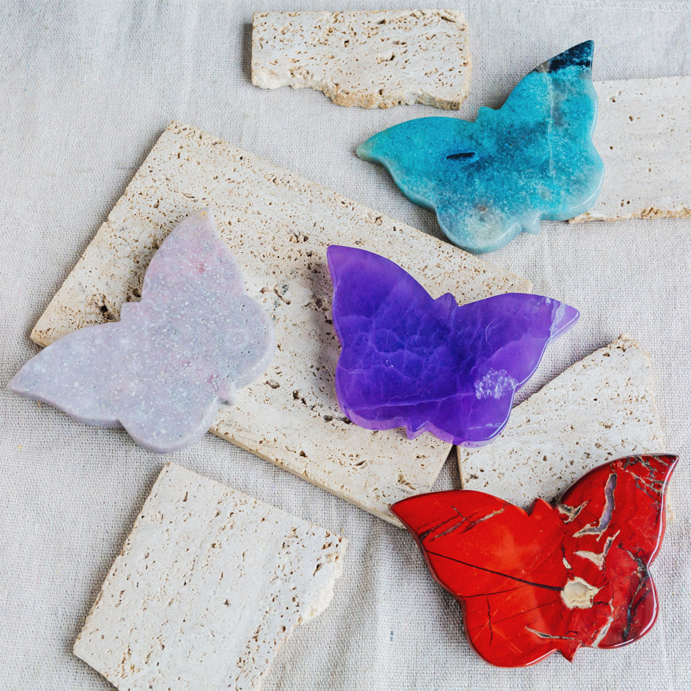 Reikistal Crystal Butterfly Slice