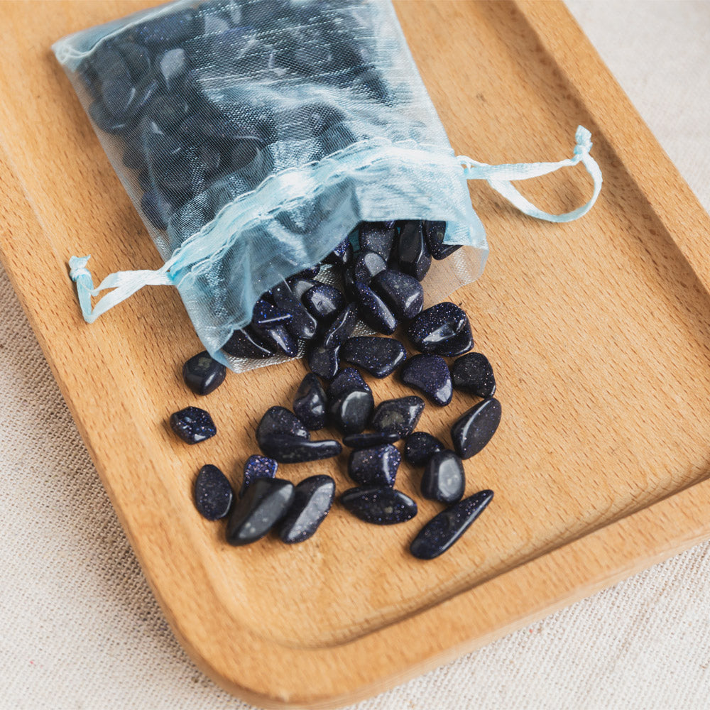 Reikistal Blue Sandstone Chips 100g