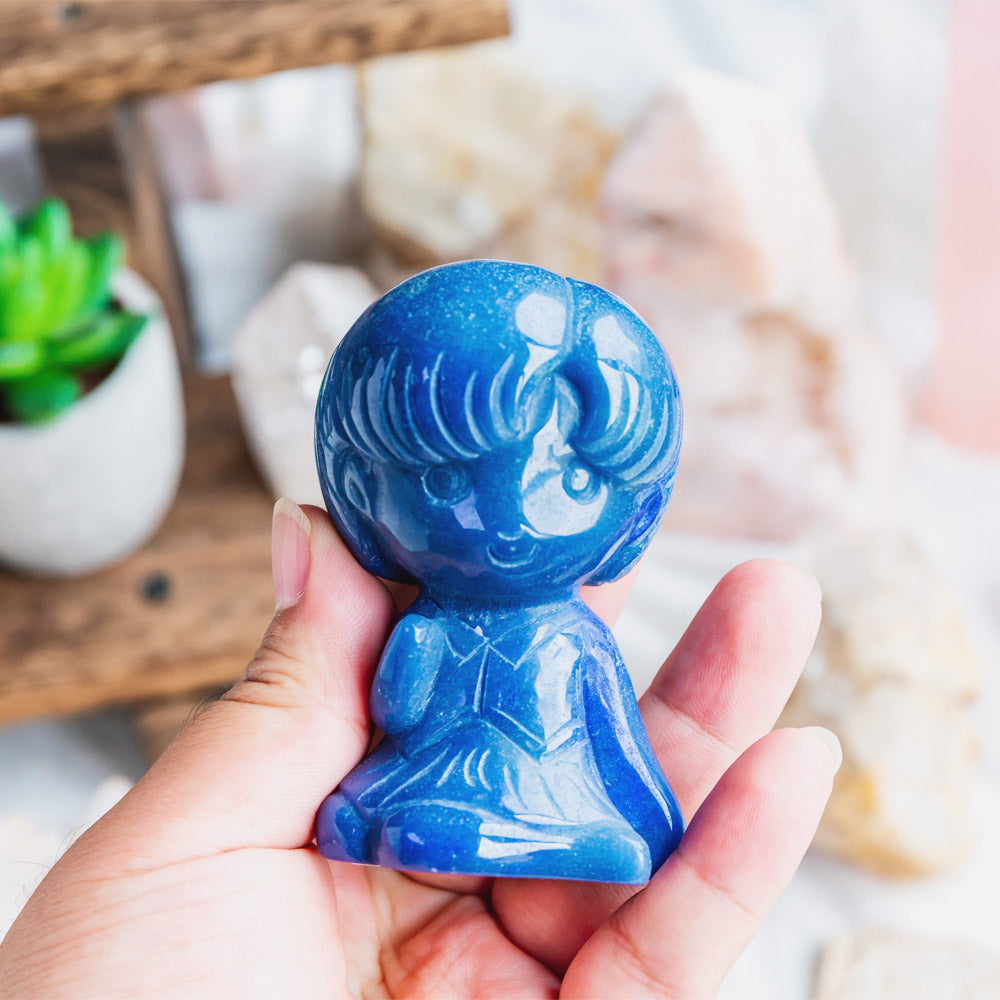Reikistal Blue Aventurine Little Girl