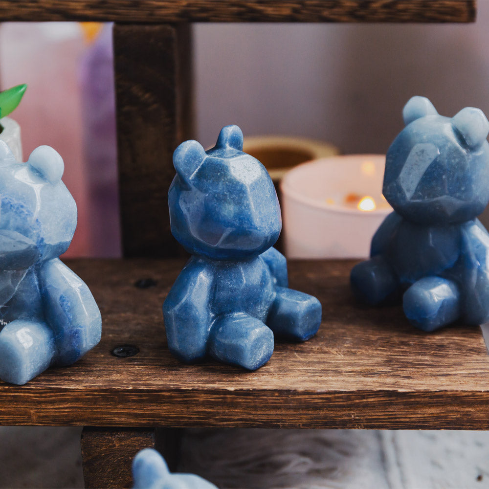 Reikistal Blue Aventurine Bear